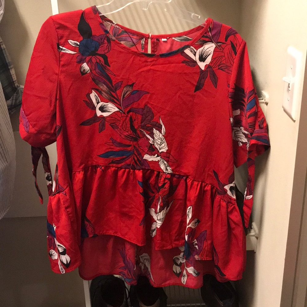 Floral blouse